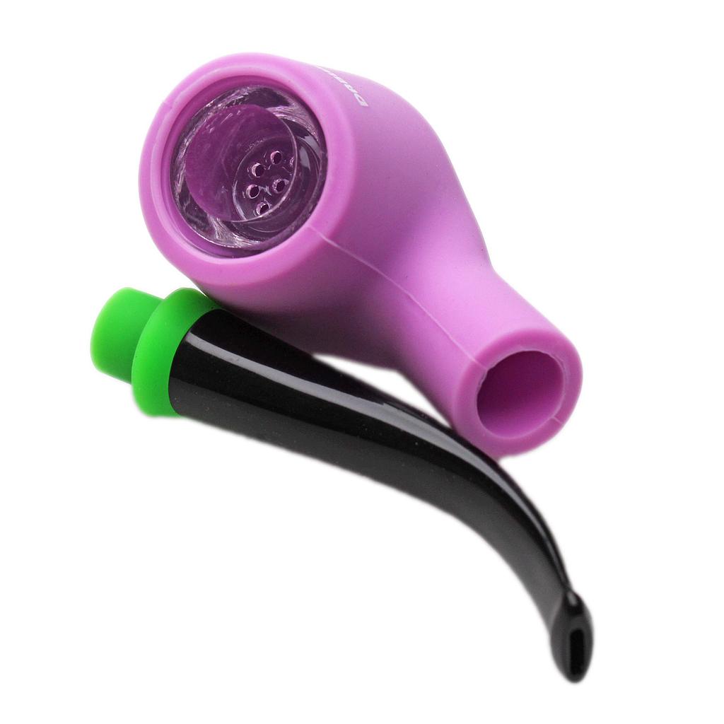 Silicone Pipe Dabware Platinum Sherlock