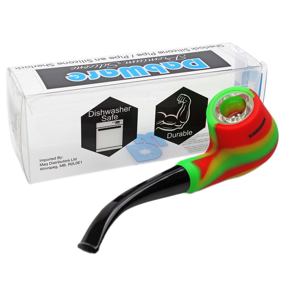 Silicone Pipe Dabware Platinum Sherlock