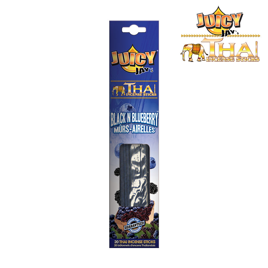 RTL - Juicy Jay's Thai Incense Black 'n Blueberry 20-Count