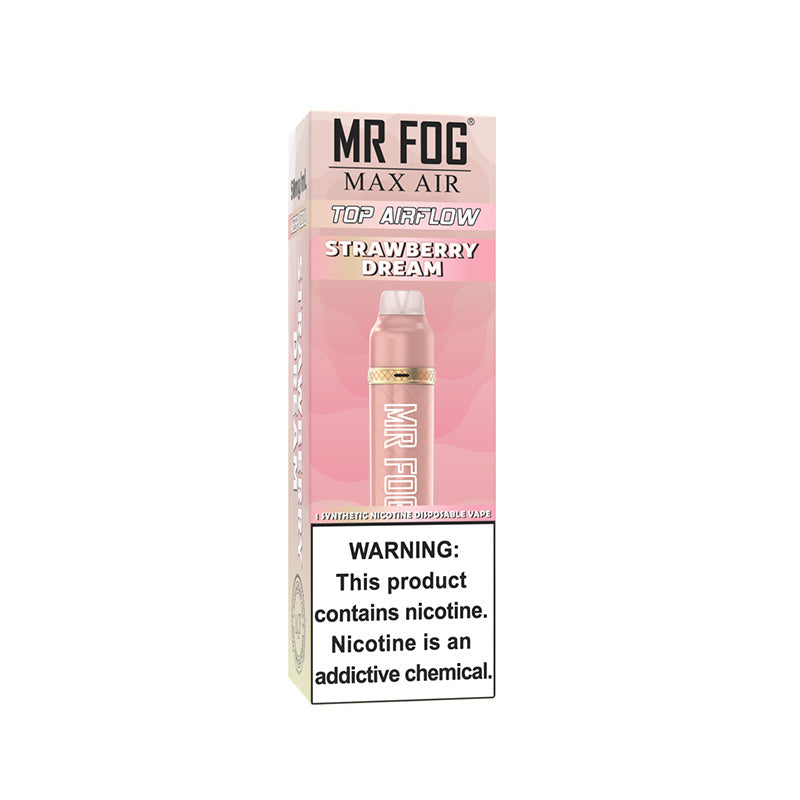 *EXCISED* RTL - Mr Fog Max Air Disposable Vape Strawberry Dream 2500 Puffs