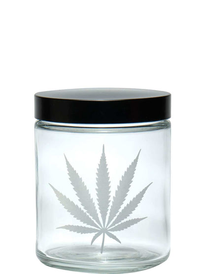 Clear Screw Top Jar - Large | 420 Science