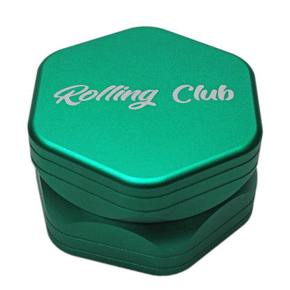 Rolling Club 2.5" 2 Piece Hex Grinder