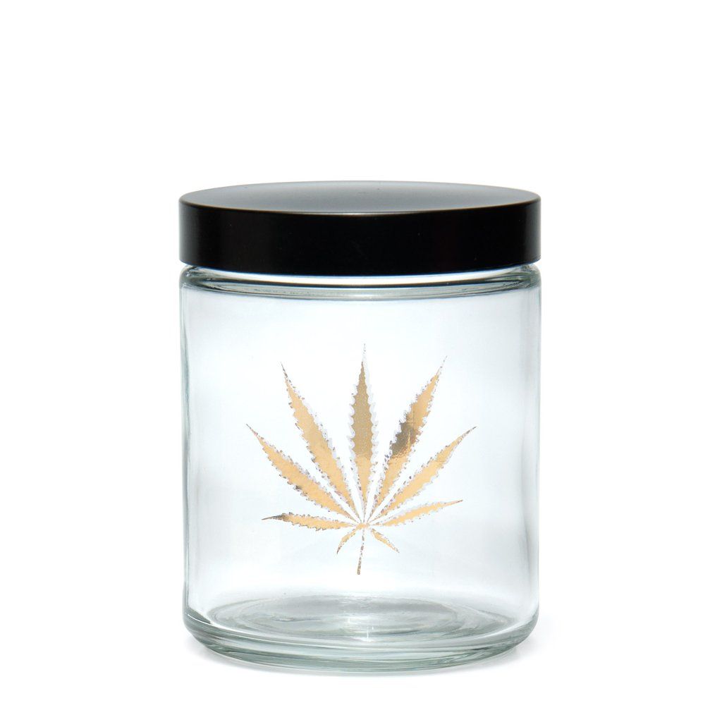 Clear Screw Top Jar - Large | 420 Science