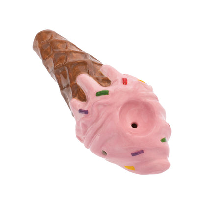 Ceramic Pipe Wacky Bowlz Ice Cream 4.5"