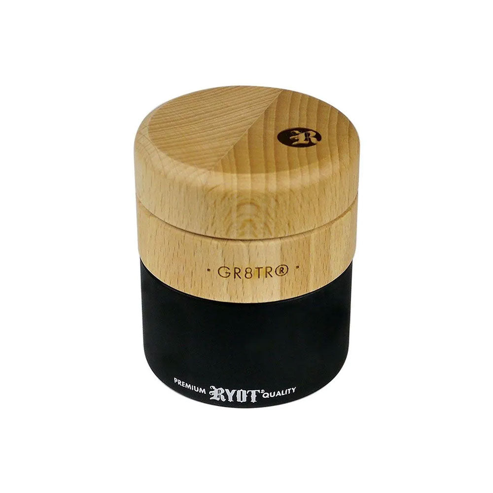 Wood GR8TR w/Matte Black Jar | RYOT