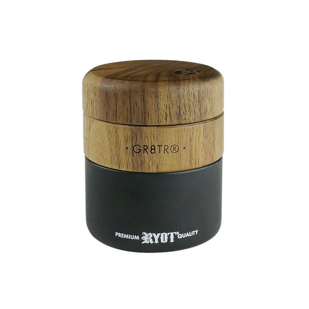 Wood GR8TR w/Matte Black Jar | RYOT
