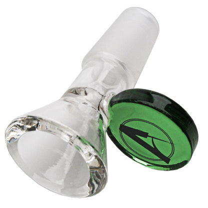 Glass Bowl Apex 14mm Round Colour Pull Cone