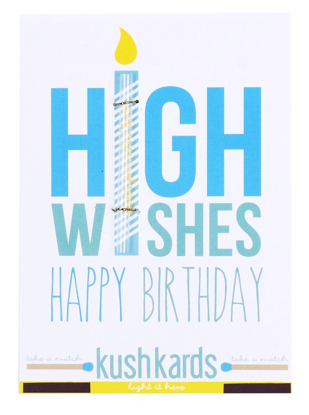 'Just Add a Pre-Roll' Greeting Card - High Wishes | KushKards