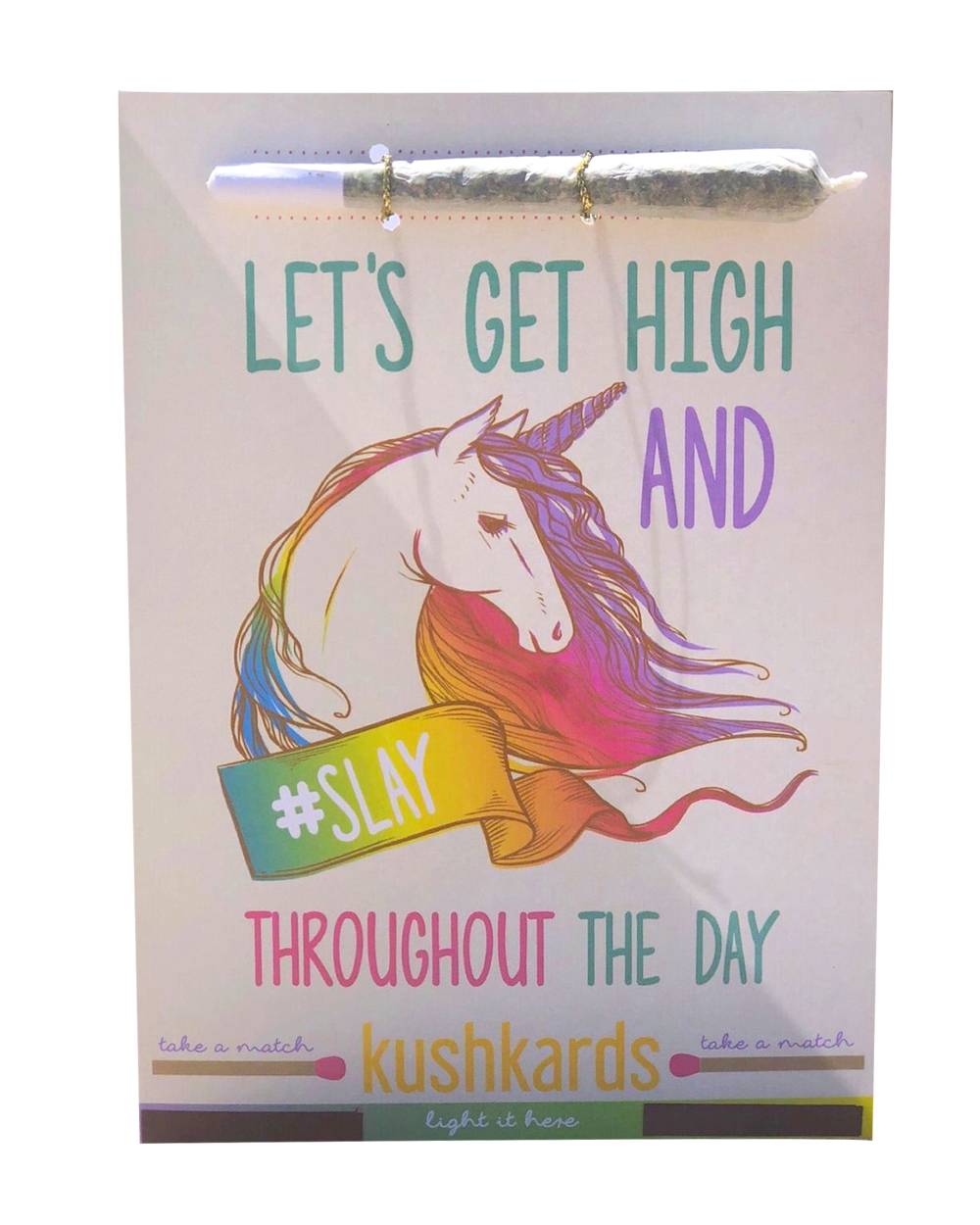 'Just Add a Pre-Roll' Greeting Card - Slay the Day | KushKards