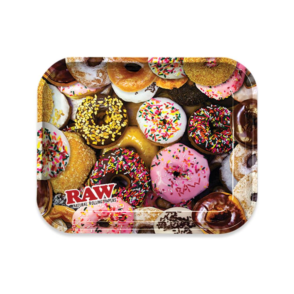 Large Rolling Tray - Donut | Raw