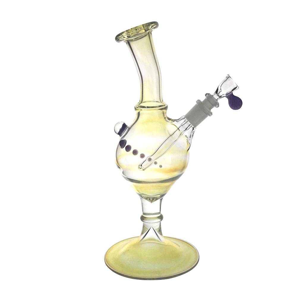 Footed Rig w/10mm Bowl | Shine Glassworks