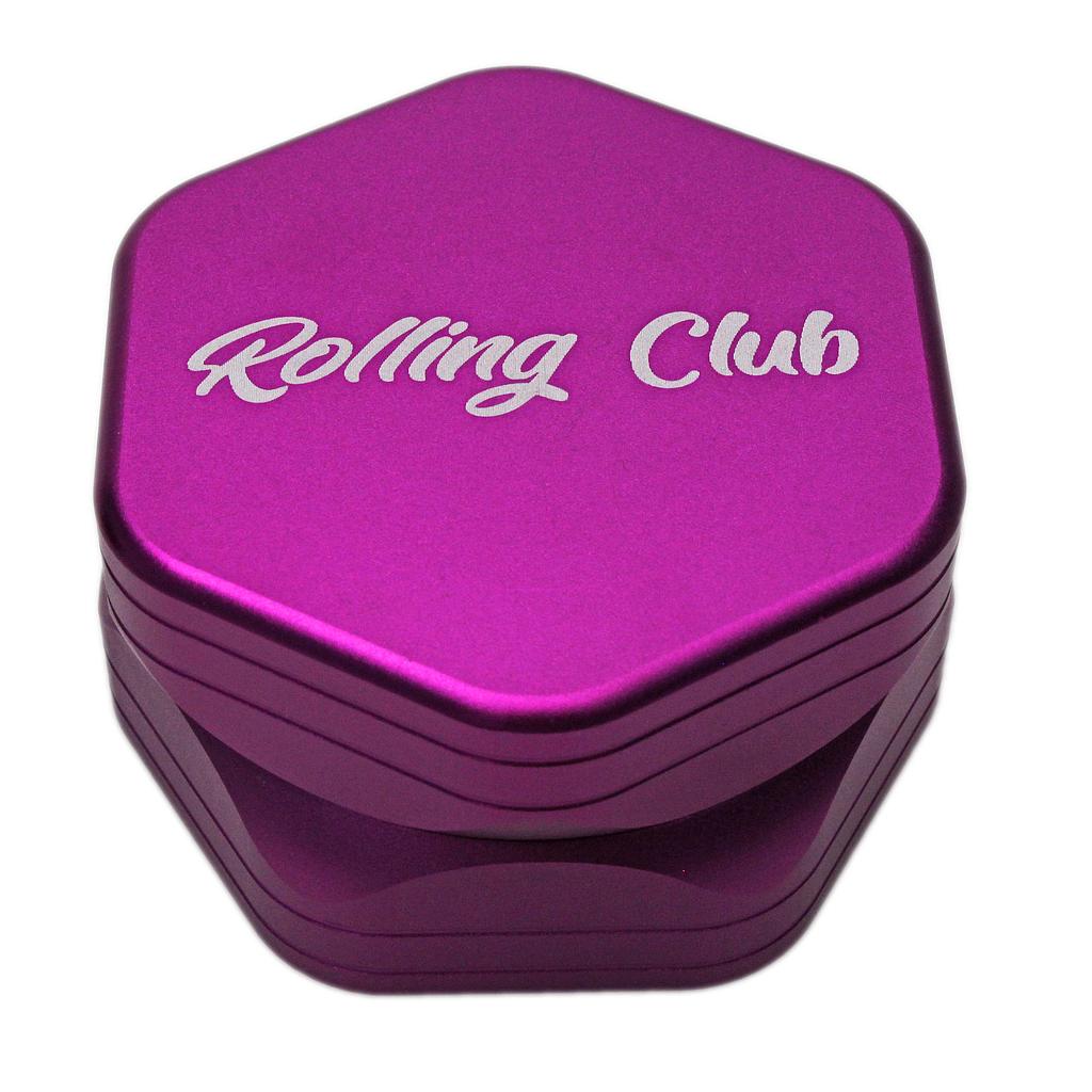 Rolling Club 2.5" 2 Piece Hex Grinder