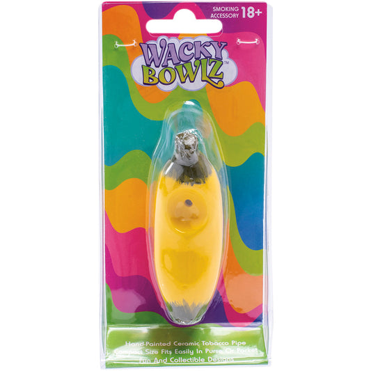 Ceramic Pipe Wacky Bowlz Banana 3.5"