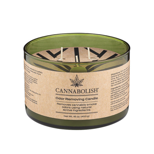 Odour-Removing Triple-Wick Candle | 16oz | Cannabolish