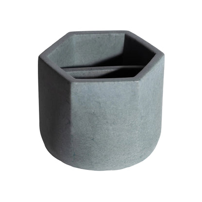 Concrete Storage Jar w/Walnut Lid | BRNT Malua