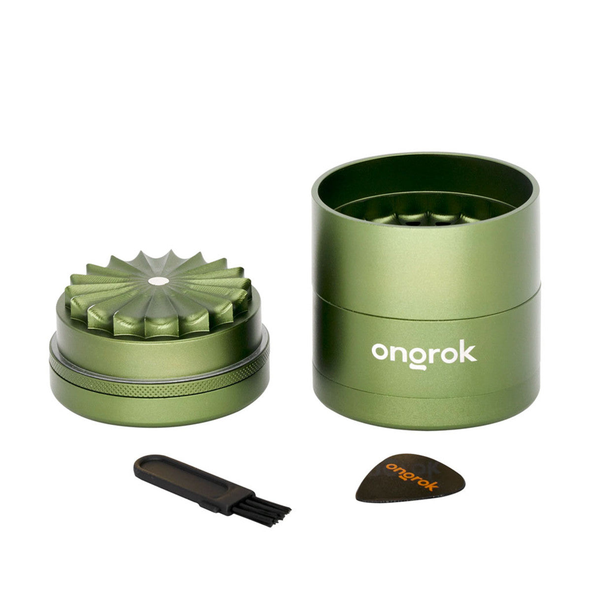 ONGROK 5 PIECE FLOWER TOOTH STORAGE GRINDER