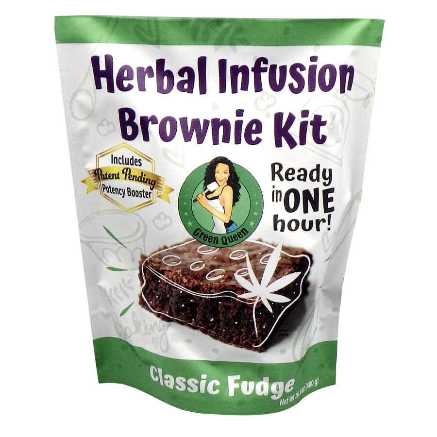 Herbal Infusion Brownie Kit | Green Queen