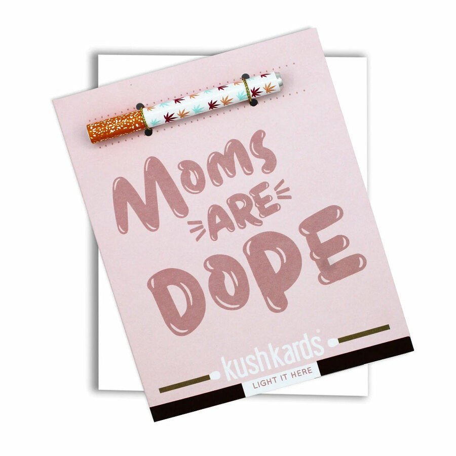 One Hitter Greeting Card - Moms Are Dope | KushKards