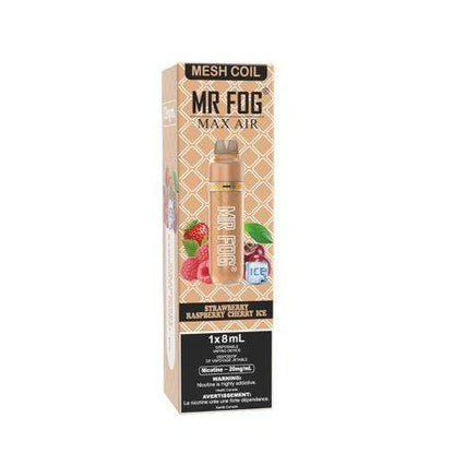 *EXCISED* RTL - Mr Fog Max Air Disposable Vape Strawberry Raspberry Cherry Ice 2500 Puffs