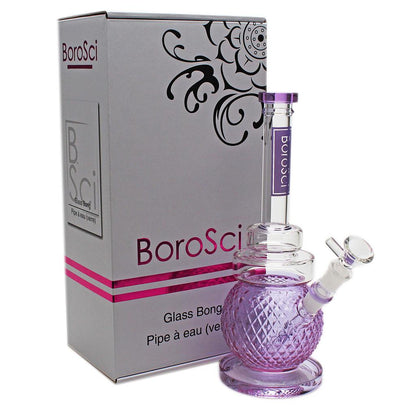 BoroSci 11" Crystal Ball Base Bong