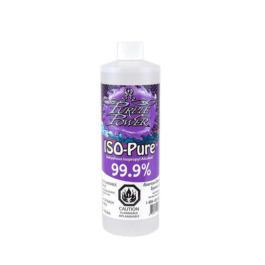 Iso-Pure Anhydrous Isopropyl Alcohol 99.9% | 16oz | Purple Power
