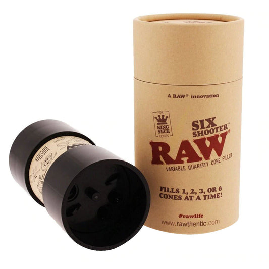 Six Shooter - King Size Cone Roller | Raw