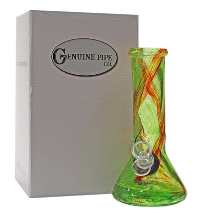 Premium Softglass Genuine Pipe Co Bong 8" Beaker Base