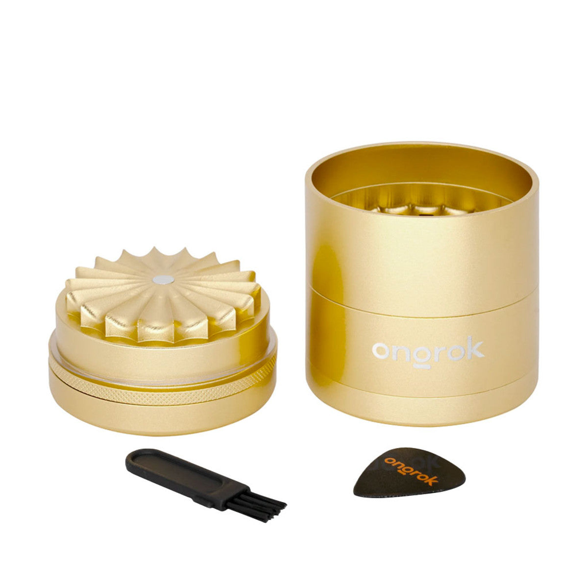 ONGROK 5 PIECE FLOWER TOOTH STORAGE GRINDER