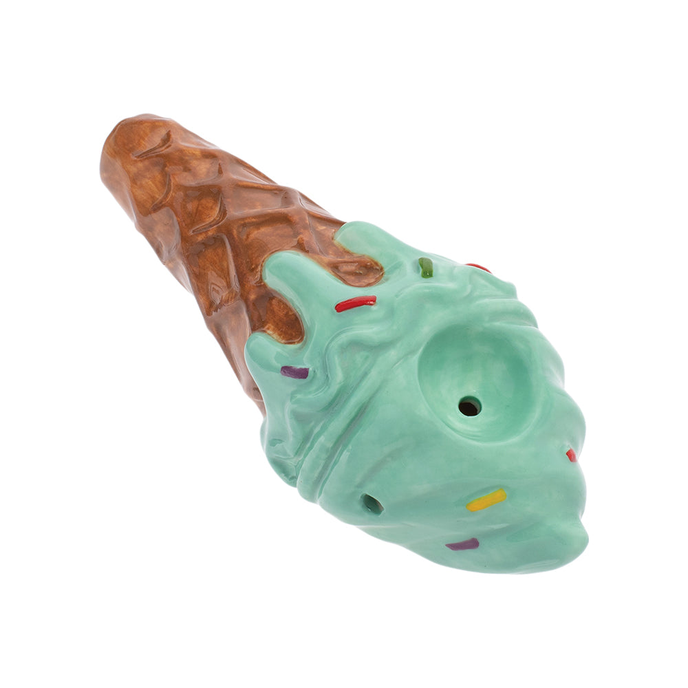 Ceramic Pipe Wacky Bowlz Ice Cream 4.5"