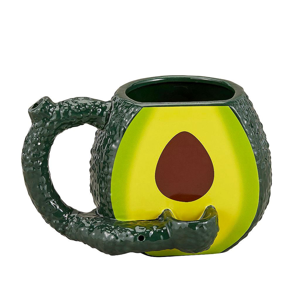 Ceramic Mug w/Pipe - Avocado | Premium Roast & Toast