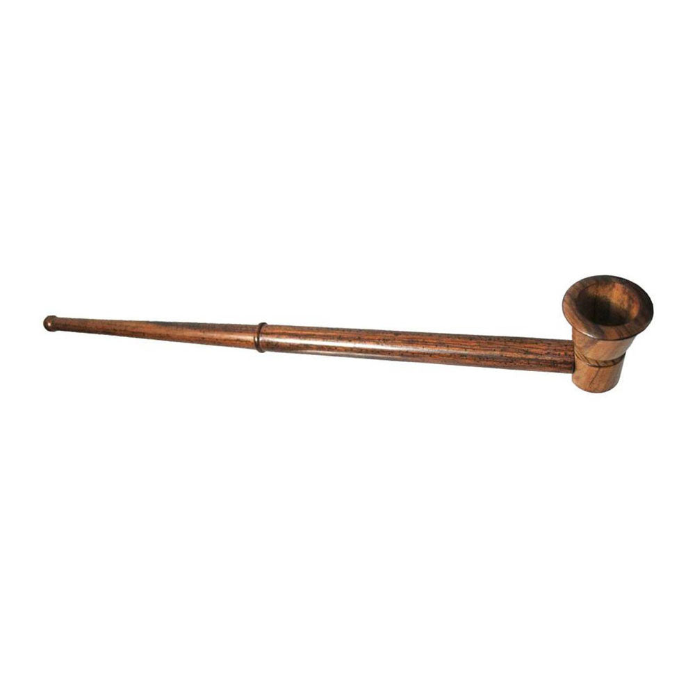 Long Skinny Rosewood Pipe | 12" | H&F