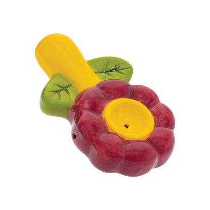 Ceramic Pipe Wacky Bowlz Flower 3.5"