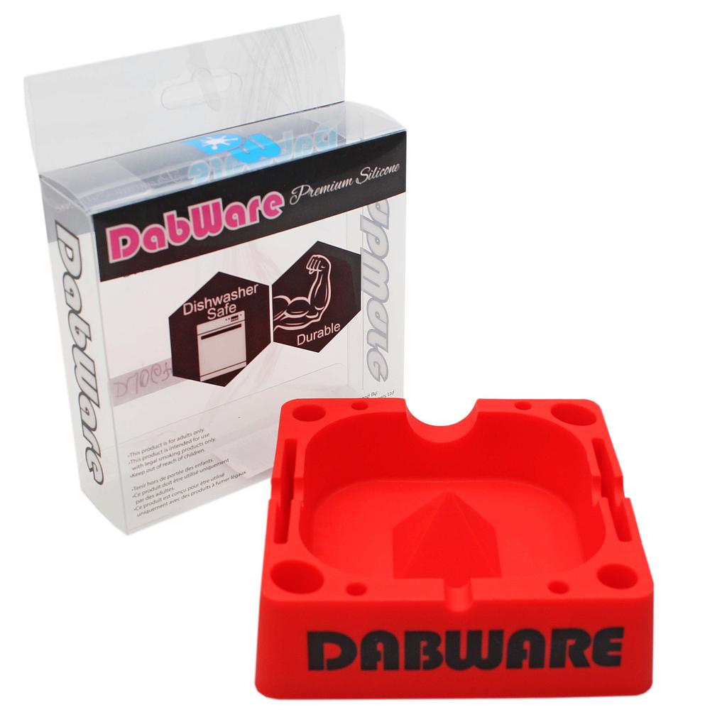 Ashtray - Silicone - DabWare 5" Square