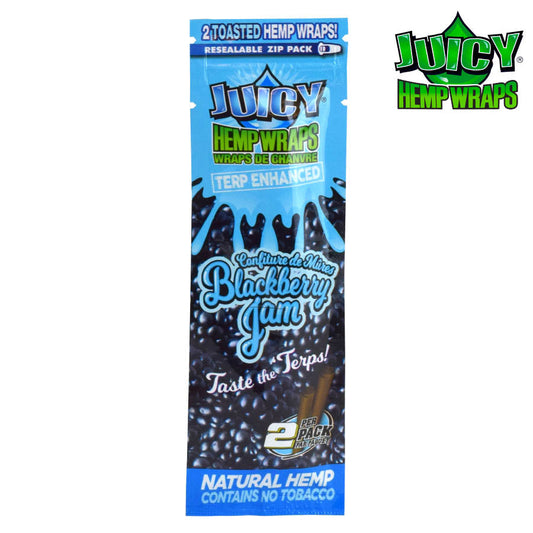 RTL - Hemp Wraps Terp Enhanced Juicy Jay Blackberry Jam