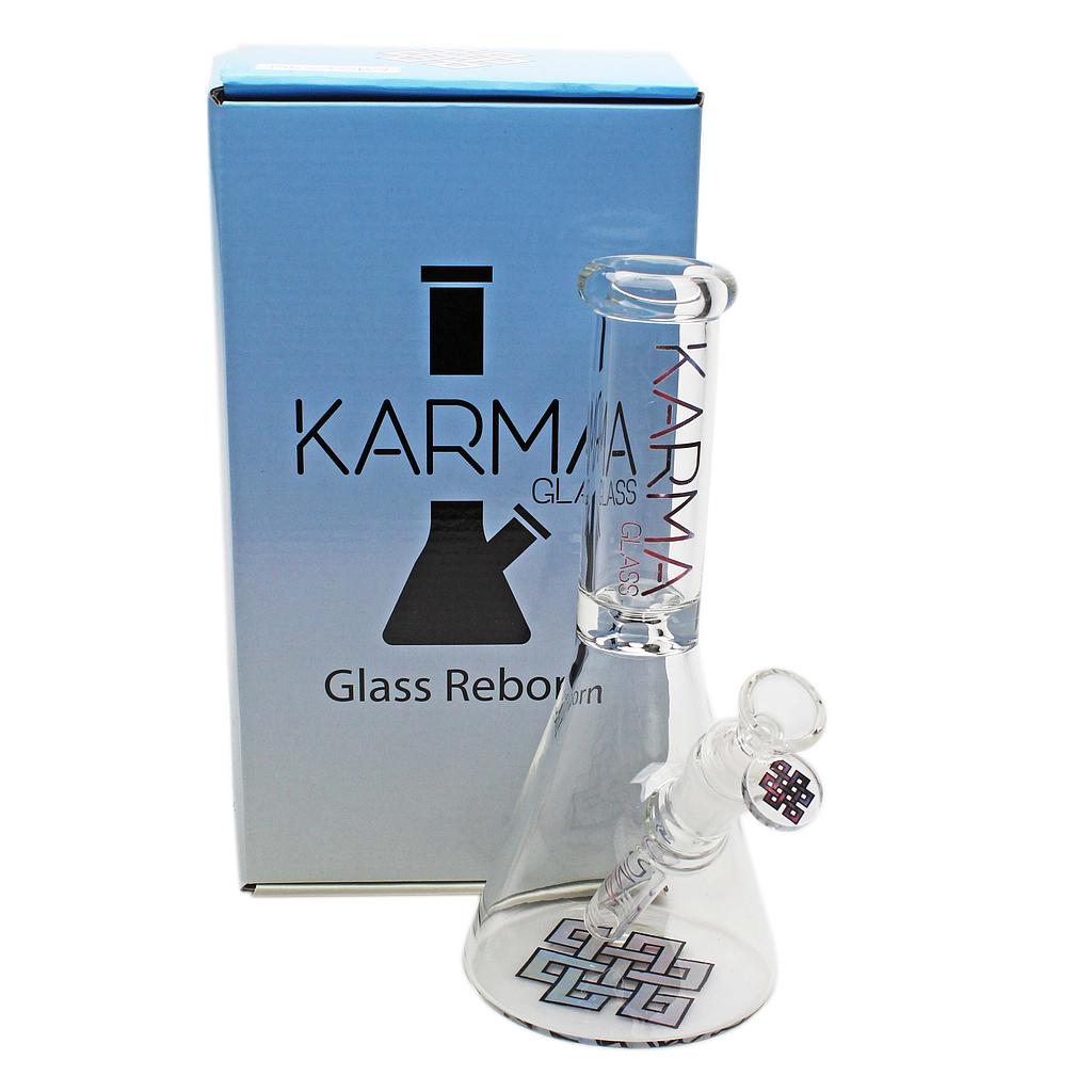 Glass Bong Good Karma 9" Skinny Beaker