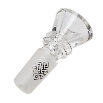 Glass Bowl Karma 14mm Ribbed Cone