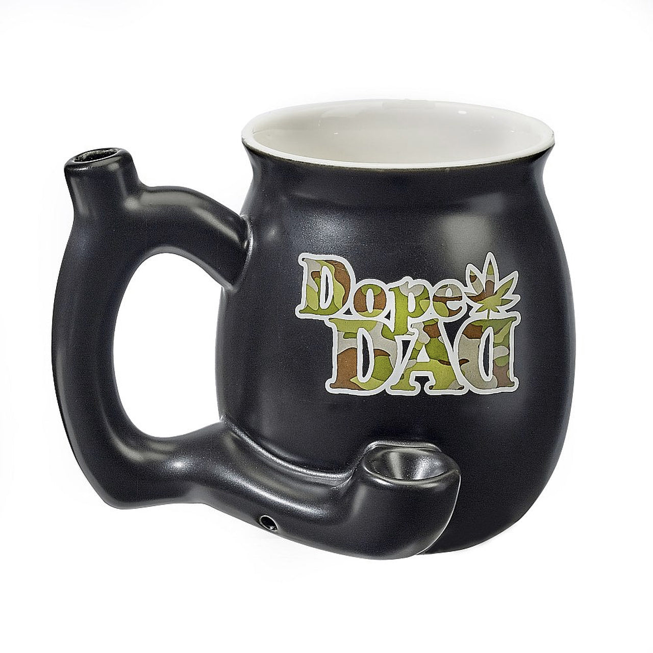 Ceramic Mug w/Pipe - Dope Dad Camo | Premium Roast & Toast