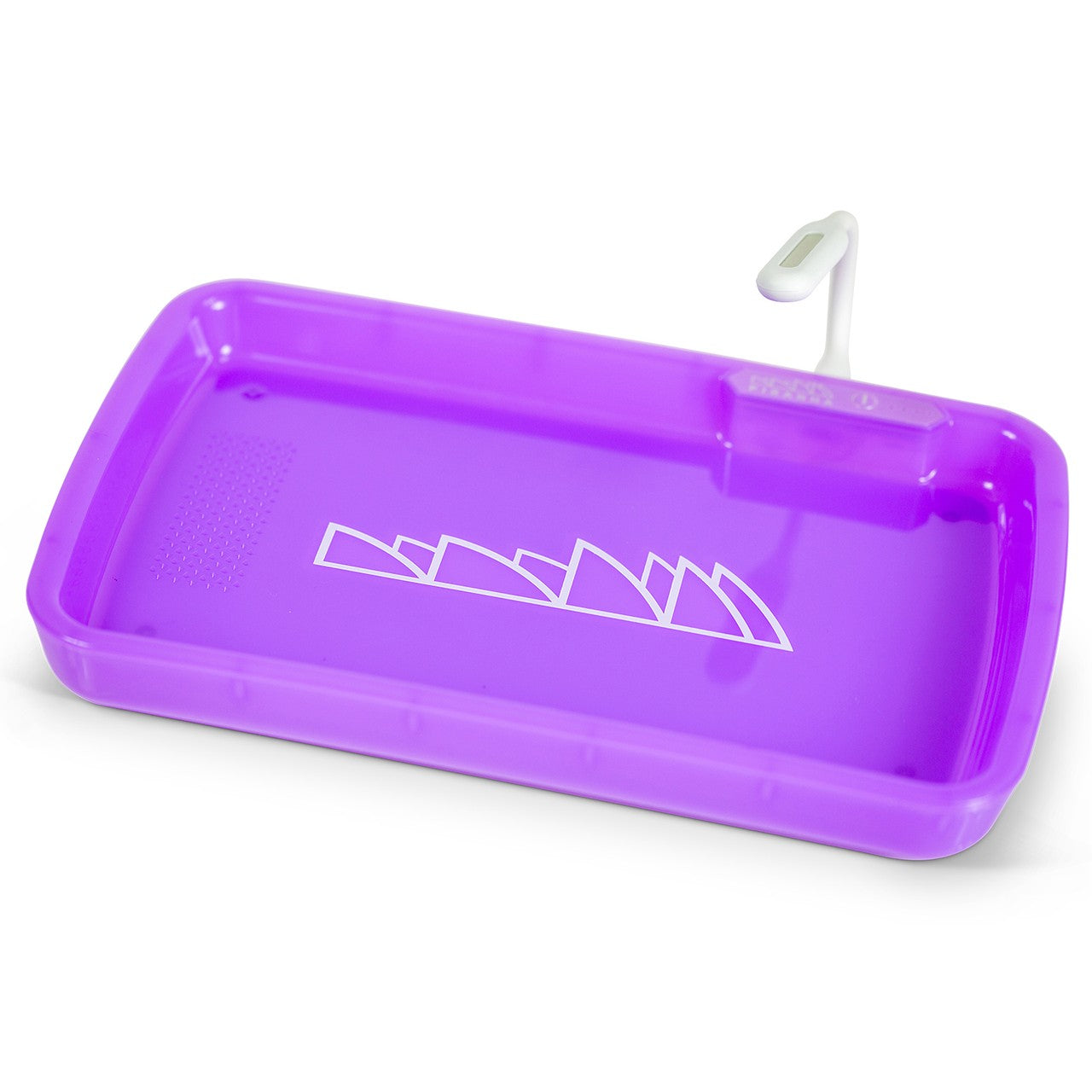 LED Rolling Tray w/Light & Bag - Purple | Piranha