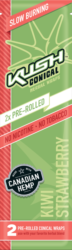 RTL - Hemp Wrap Kush Cones Kiwi Strawberry