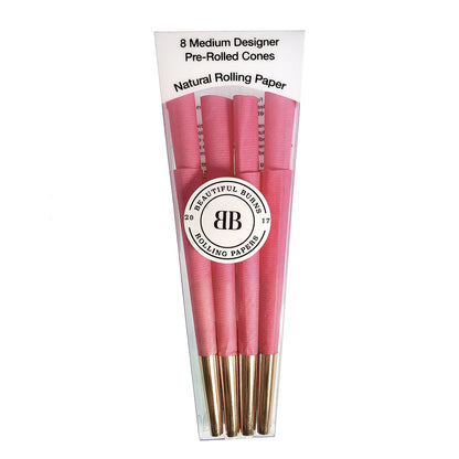 8pk Pre-Rolled Designer Cones - Butterfly Kisses | Beautiful Burns