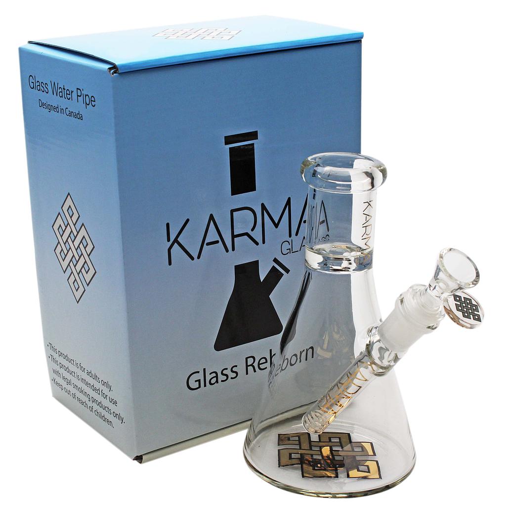 Glass Bong Good Karma 7" Mini Beaker